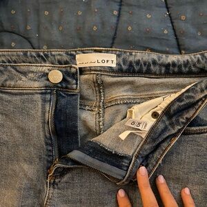 Loft jeans. Size 10. Slightly worn